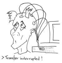 transfer interrupted